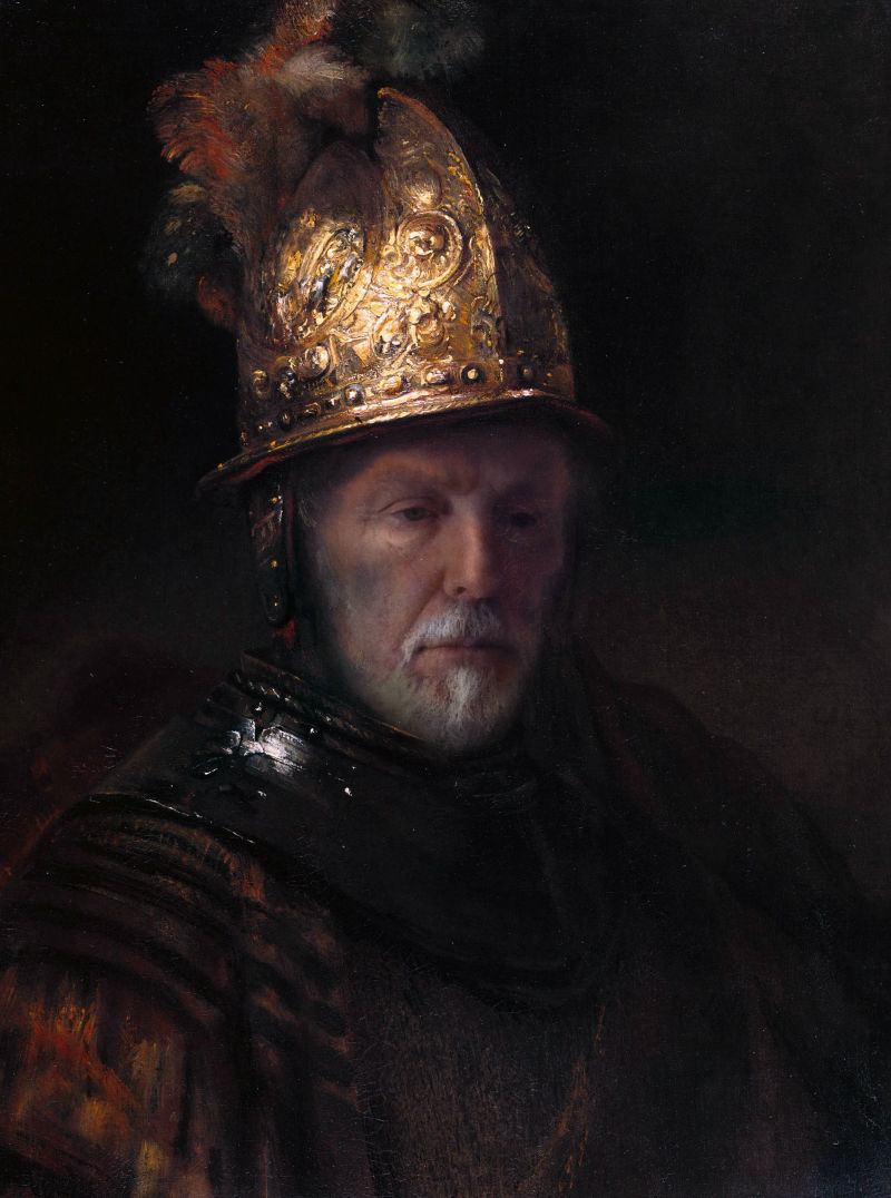 Rembrandt - Man met gouden Helm